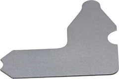 Starrett - 7/64 Inch Radius Gage - Satin Chrome Finish, Stainless Steel - Americas Industrial Supply