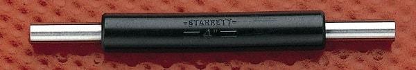 Starrett - 225mm Long, Spherical End Micrometer Calibration Standard - Use with Micrometers, Includes Heat Insulating Handle - Americas Industrial Supply