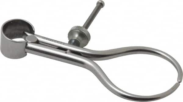 Starrett - 3 Inch Leg, Spring Joint, Ground Steel, Polished, Outside Caliper - 3 Inch Max Measurement, 75mm Max Measurement, Round Leg - Americas Industrial Supply