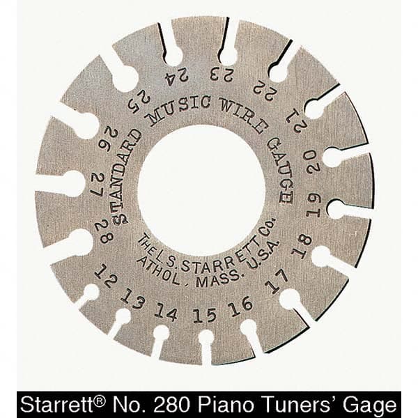 Starrett - Feeler Gages Thickness (Decimal Inch): 0.0625 Leaf Length (Inch): 9/16 - Americas Industrial Supply