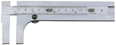 Starrett - 0 to 3-1/2" Stainless Steel Vernier Caliper - 1/32" Graduation, 1-3/8" Jaw Depth, 0.001" Accuracy, Thumb Lock - Americas Industrial Supply