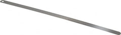 Starrett - 0.35mm Thick x 1/2 Inch Wide x 300mm Leaf Length, Parallel Feeler Gage - Tempered Steel - Americas Industrial Supply