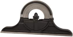 Starrett - 12 to 24 Inch Long Blade, Reversible Combination Square Protractor Head - Black Wrinkle Coated, Cast Iron - Americas Industrial Supply