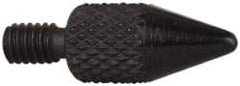Starrett - #4-48, 1/16" Ball Diam, Steel Tapered Contact Point - 7/16" Contact Point Length, Use with AGD Dial Indicators - Americas Industrial Supply