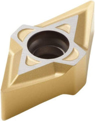 Seco - DNMU331 MF1 Grade CP500 Carbide Turning Insert - 55° Diamond, 3/8" Inscr Circle, 3/16" Thick, 1/64" Corner Radius - Americas Industrial Supply