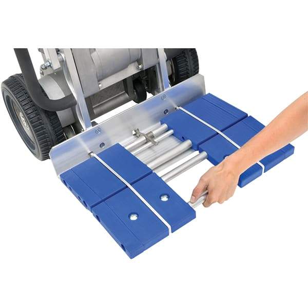 Wesco Industrial Products - 21" Wide x 5" High x 14" Deep Hand Truck Snap-On Toe Plate - 725 Lb Load Capacity - Americas Industrial Supply