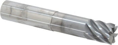 Accupro - 1" Diam 7 Flute Solid Carbide 0.03" Corner Radius End Mill - Americas Industrial Supply