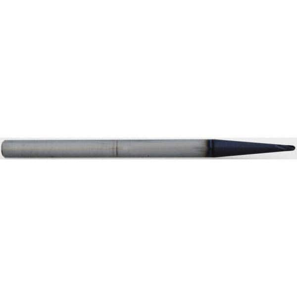 Accupro - 1", 1-1/4" LOC, 1" Shank Diam, 6" OAL, 7 Flute, Solid Carbide Square End Mill - Americas Industrial Supply