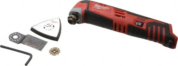 Milwaukee Tool - 12 Volt, Cordless Multi Tool Kit - 5,000 to 20,000 RPM - Americas Industrial Supply