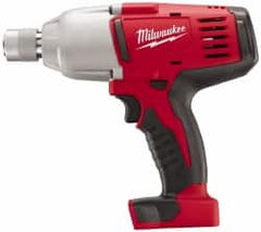 Milwaukee Tool - 7/16" Drive 18 Volt Pistol Grip Cordless Impact Wrench & Ratchet - 0 to 1,900 RPM, 0 to 2,200 BPM, 350 Ft/Lb Torque, Lithium-Ion Batteries Not Included - Americas Industrial Supply