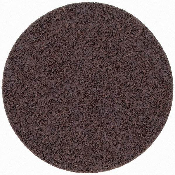 3M - 7" Diam, Aluminum Oxide Hook & Loop Disc - Coarse Grade, Nonwoven, Series SL-DH - Americas Industrial Supply