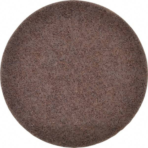 3M - 7" Diam, Aluminum Oxide Hook & Loop Disc - Coarse Grade, Nonwoven, Series SL-DH - Americas Industrial Supply