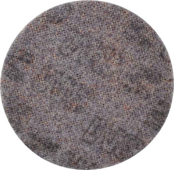 3M - 4-1/2" Diam, Aluminum Oxide Hook & Loop Disc - Medium Grade, Nonwoven, Series SL-DH - Americas Industrial Supply