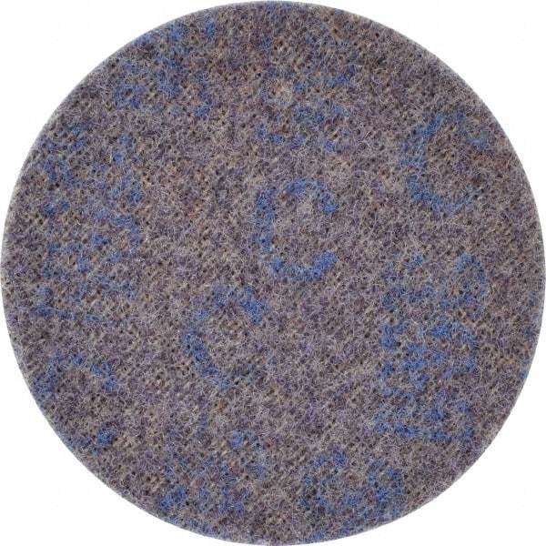 3M - 4-1/2" Diam, Aluminum Oxide Hook & Loop Disc - Coarse Grade, Nonwoven, Series SL-DH - Americas Industrial Supply