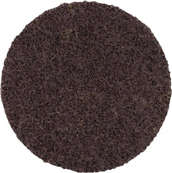 3M - 4-1/2" Diam, Aluminum Oxide Hook & Loop Disc - Coarse Grade, Nonwoven, Series SL-DH - Americas Industrial Supply