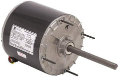 US Motors - 3/4 hp, OAO Enclosure, Auto Thermal Protection, 825 RPM, 208/230 Volt, 60 Hz, Single Phase Permanent Split Capacitor (PSC) Motor - Size 56Z Frame, Stud/Band Mount, 1 Speed, Ball Bearings, 5.30 Full Load Amps, B Class Insulation, Reversible - Americas Industrial Supply