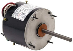 US Motors - 1/3 hp, TEAO Enclosure, Auto Thermal Protection, 825 RPM, 208-230 Volt, 60 Hz, Single Phase Permanent Split Capacitor (PSC) Motor - Size 48Y Frame, Stud Mount, 2 Speed, Ball Bearings, 1.9/1.2 Full Load Amps, B Class Insulation, Reversible - Americas Industrial Supply