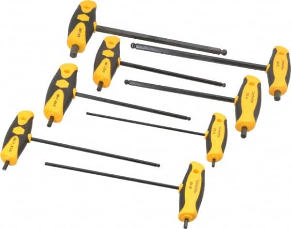 Wiha - 8 Piece T-Handle Hex Key Set - Americas Industrial Supply
