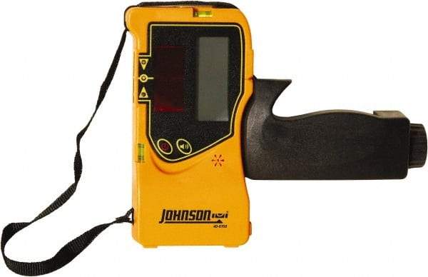 Johnson Level & Tool - Laser Level 9 V Battery, Laser Detector - Use With Line Generated Lasers - Americas Industrial Supply