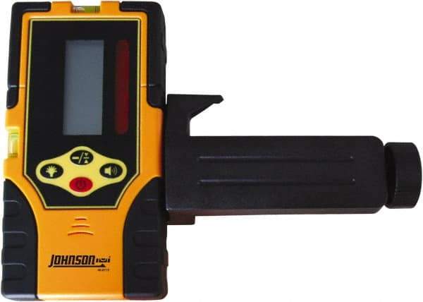 Johnson Level & Tool - Laser Level 9 V Battery, Laser Detector - Use With Red Beam Rotary Laser - Americas Industrial Supply