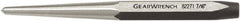 GearWrench - 1/4" Center Punch - 5-1/2" OAL, Alloy Steel - Americas Industrial Supply