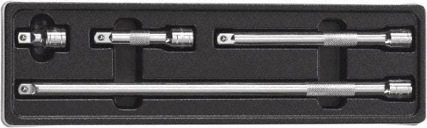 GearWrench - 3/8" Drive Socket Extension Set - 4 Pieces, Includes 1-1/2, 3, 6, 12" Lengths - Americas Industrial Supply