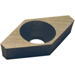 Tool-Flo - Trapezoid Threading Shim Seat for Indexables - Carbide, 0.187" Thick, TF Shim Style, Neutral Rake, Right Hand Cut - Americas Industrial Supply