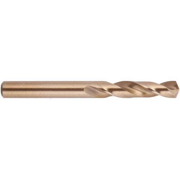 National Twist Drill - #7 135° Spiral Flute Cobalt Screw Machine Drill Bit - Americas Industrial Supply