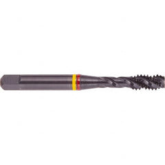 Regal Cutting Tools - 1-8 UNC 4 Flute 2B Bottoming Spiral Flute Tap - Powdered Metal, Oxide Finish, Right Hand Flute, Right Hand Thread, H6, Series Triple Crown - Americas Industrial Supply