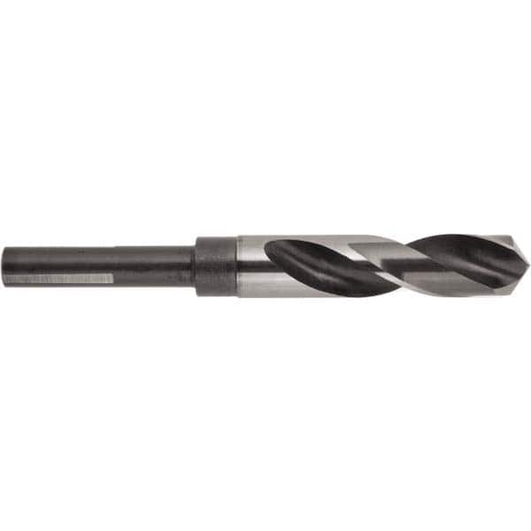 National Twist Drill - 1-15/64" Drill, 118° Point, High Speed Steel Silver Deming & Reduced Shank Drill Bit - Americas Industrial Supply