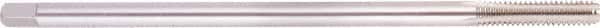 Regal Cutting Tools - 7/16-14 UNC, 4 Flute, Bright Finish High Speed Steel, Hand, Extension Pulley Tap - Plug Chamfer, 8" OAL, 1-7/16" Thread Length - Americas Industrial Supply