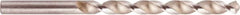National Twist Drill - 23/64" 118° High Speed Steel Jobber Drill - Bright Finish, Right Hand Cut, Spiral Flute, Straight Shank, 4-7/8" OAL - Americas Industrial Supply