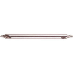 National Twist Drill - #1 Plain Cut 60° Incl Angle High Speed Steel Combo Drill & Countersink - Americas Industrial Supply