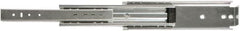 Knape & Vogt - 20" Slide Length, 20" Travel Length, Steel Drawer Slide - 6.13" Wide, 3" High, 500 Lb Capacity at Full Extension, Zinc Finish - Americas Industrial Supply