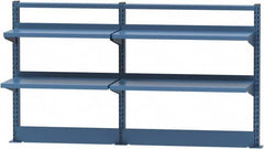 Lista - Steel Workbench & Workstation Riser Combination - 30" High, Use with 72" Long Workbenches - Americas Industrial Supply