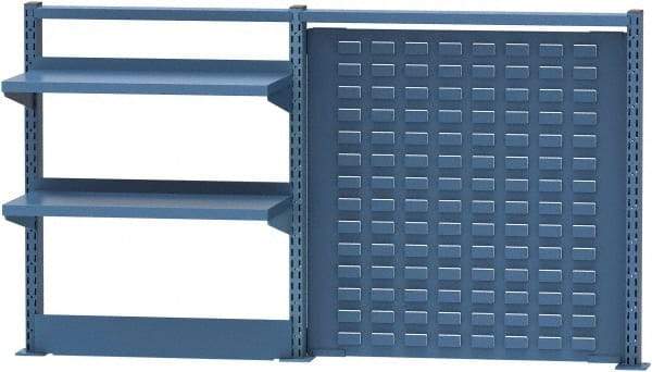 Lista - Steel Workbench & Workstation Riser Combination - 30" High, Use with 72" Long Workbenches - Americas Industrial Supply
