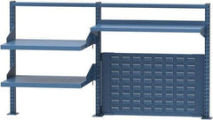 Lista - Steel Workbench & Workstation Riser Combination - 30" High, Use with 72" Long Workbenches - Americas Industrial Supply