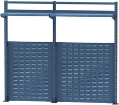 Lista - Steel Workbench & Workstation Riser Combination - 48" High, Use with 60" Long Workbenches - Americas Industrial Supply