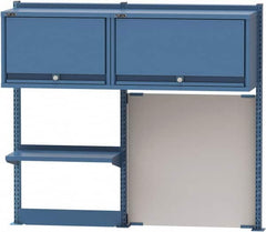 Lista - Steel Workbench & Workstation Riser Combination - 48" High, Use with 60" Long Workbenches - Americas Industrial Supply