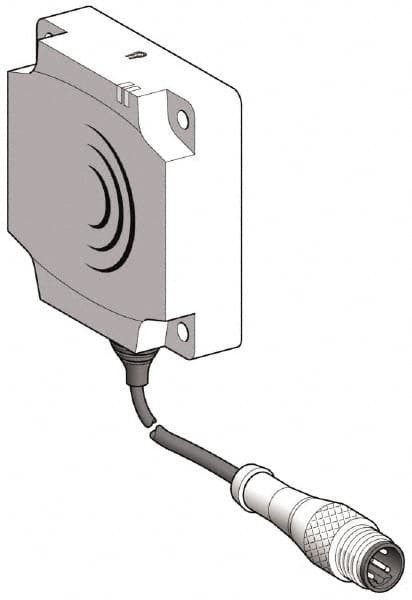 Telemecanique Sensors - NPN, PNP, NC, 40 to 60mm Detection, Flat, Inductive Proximity Sensor - 2 Wires, IP67, 24 to 240 VAC/VDC, 80mm Wide - Americas Industrial Supply