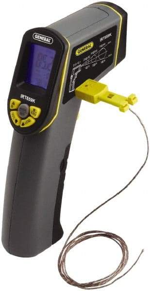 General - -50 to 650°C (-58 to 1201°F) Infrared Thermometer - 12:1 Distance to Spot Ratio - Americas Industrial Supply