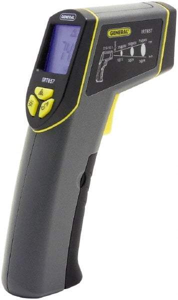 General - -40 to 580°C (-40 to 1076°F) Infrared Thermometer - 12:1 Distance to Spot Ratio - Americas Industrial Supply