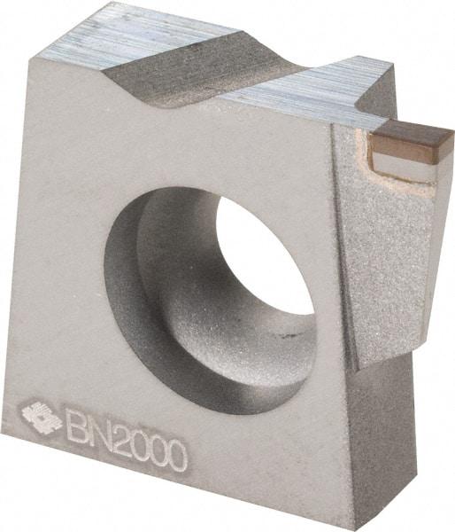 Sumitomo - 504150CGAL Grade BN2000, 0.059" Cutting Width CBN Grooving Insert - 0.197" Max Depth of Cut, Left Hand, 0.2mm Corner Radius - Americas Industrial Supply
