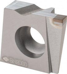Sumitomo - 504250CGAL Grade BN2000, 0.098" Cutting Width CBN Grooving Insert - 0.197" Max Depth of Cut, Left Hand, 0.2mm Corner Radius - Americas Industrial Supply