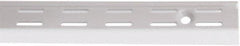 Knape & Vogt - 450 Lb Capacity, Epoxy Coated, Double Slot Standards Bracket - 78" Long, 1" High, 1" Wide - Americas Industrial Supply