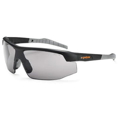 Skoll-AF Smoke Lens Matte Black Safety Glasses-Anti-Fog - Americas Industrial Supply