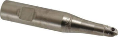 Seco - 1/2" Cut Diam, 0.433" Max Depth of Cut, 3/4" Shank Diam, 4.33" OAL, Indexable Ball Nose End Mill - Straight Shank, R218.20 Toolholder, 218.20-0.250.R Insert - Americas Industrial Supply