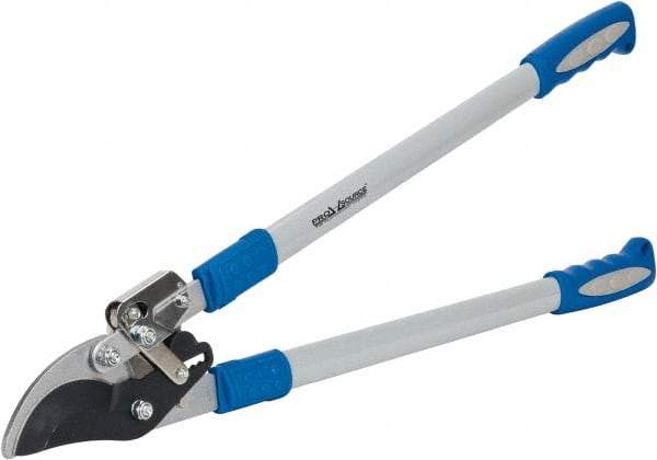 PRO-SOURCE - By-Pass Lopper - 4-1/2" Long PTFE Coated Steel Blade, 25" Long Handle with Grips - Americas Industrial Supply