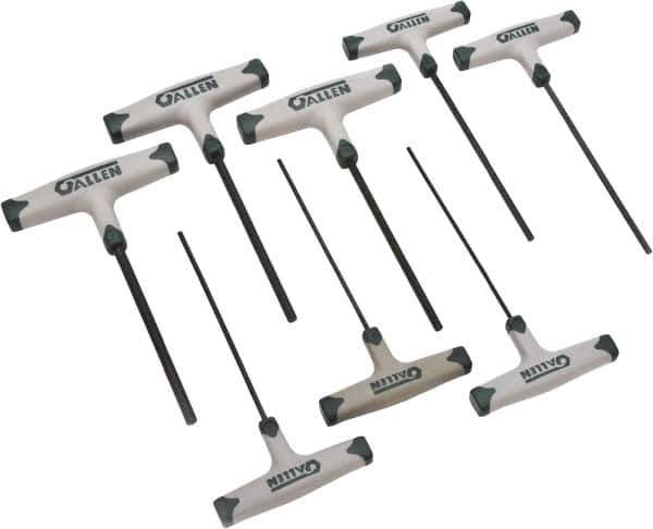 Allen - 8 Piece T-Handle Hex Key Set - Americas Industrial Supply