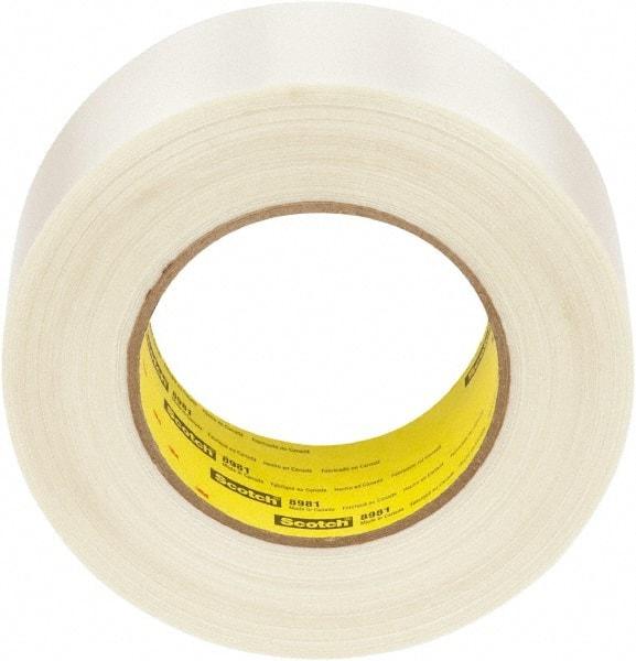 3M - Filament & Strapping Tape Type: Filament Tape Color: Clear - Americas Industrial Supply